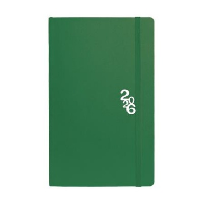 Naptár, tervező, A5, heti, TOPTIMER "Rainbow", zöld