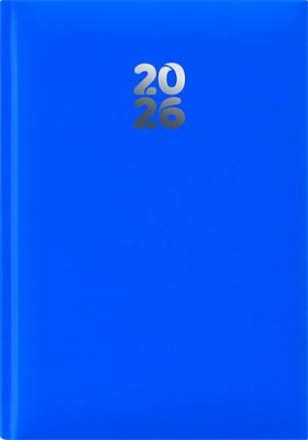 Naptár, tervező, A5, heti, DAYLINER, "Pannon", kék