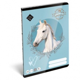 Füzet, tűzött, A5, vonalas, 32 lap, 3. osztály, LIZZYSULI,"Wild Beauty, Sport Club","12-32"
