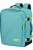 Hátizsák, kabin méret, 38l, M-es, AMERICAN TOURISTER "Take2Cabin", türkiz/lime